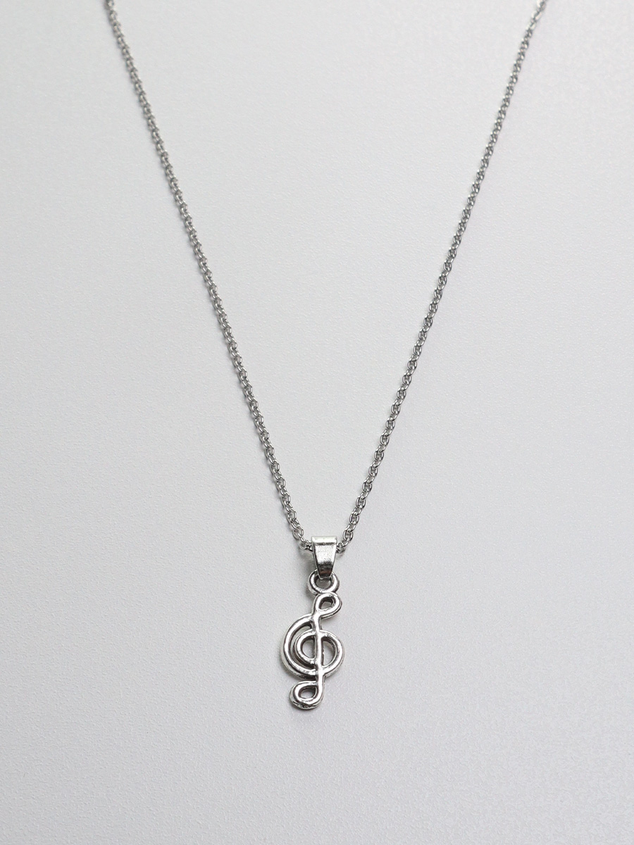 Musical Score Necklace by Dirty Meow