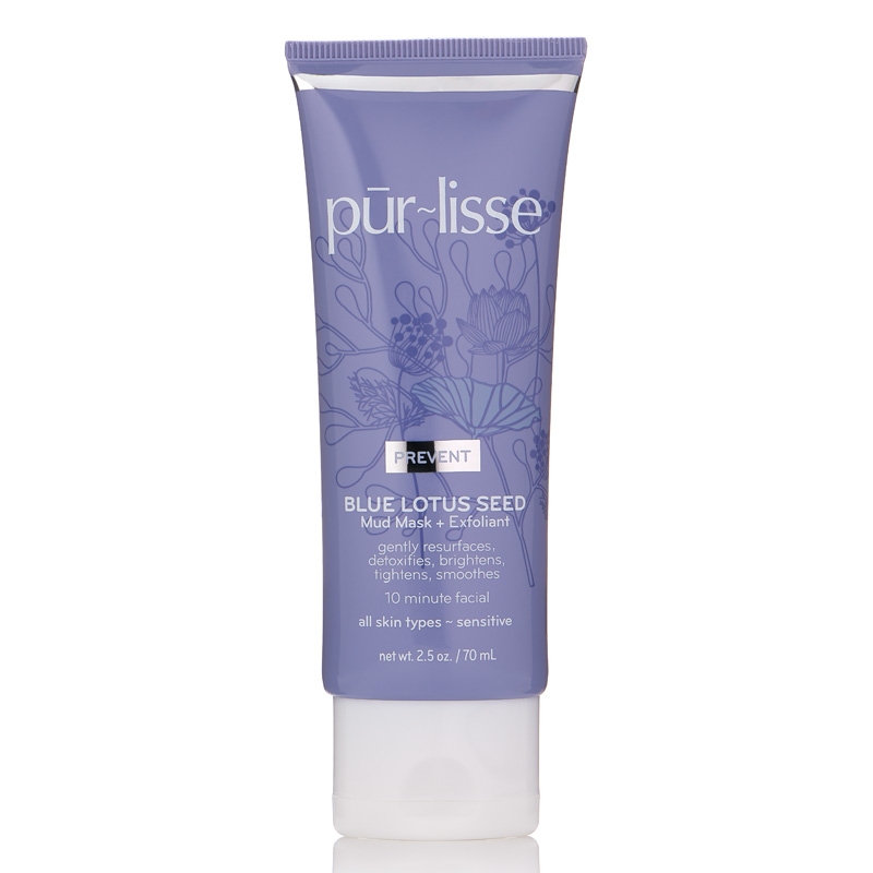 Blue Lotus Seed Mud Mask + Exfoliant by purlisse