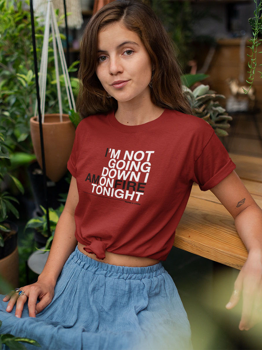 "I Am Fire" T-Shirt by Trapped In Static