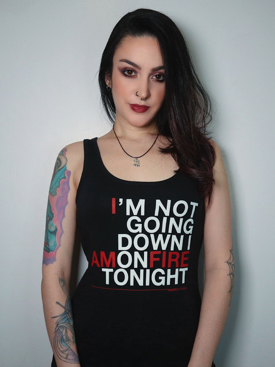 "I Am Fire" Tank Top by Trapped In Static
