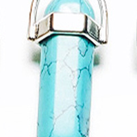 Chakra Crystal (Light Blue Marble)