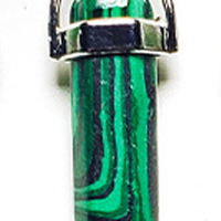 Chakra Crystal (Green Marble)