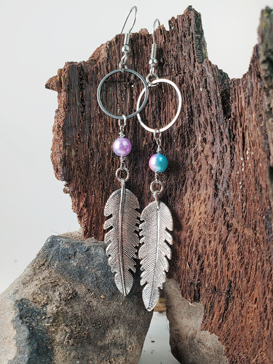 Into The Wild Earrings by Dirty Meow