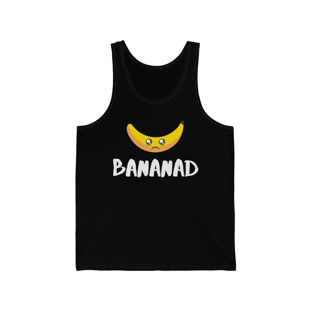 Bananad - Unisex Tank Top (Black)